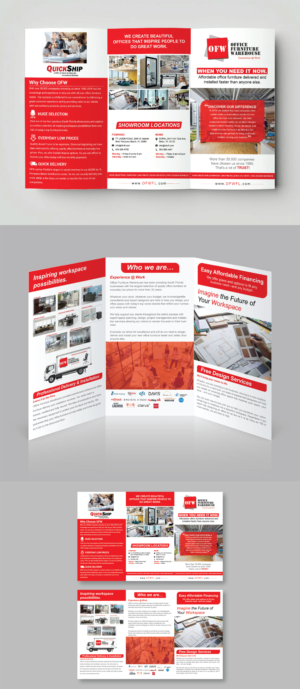 Design de Flyer par artbitin pour Office Furniture Warehouse | Design : #27713880