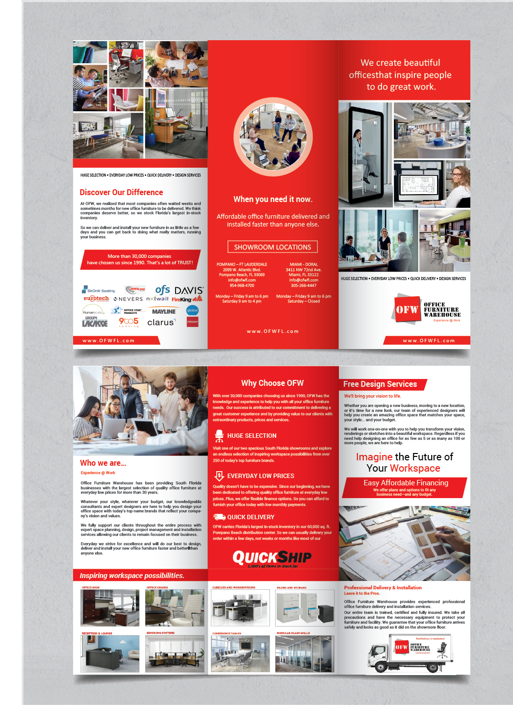 Flyer Design by alex989 for Office Furniture Warehouse | Design #27714943