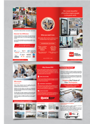 Design de Flyer par alex989 pour Office Furniture Warehouse | Design : #27714943