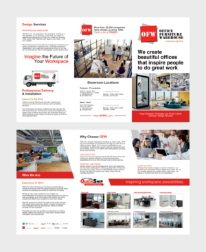 Design de Flyer par adiazudin pour Office Furniture Warehouse | Design : #27716055