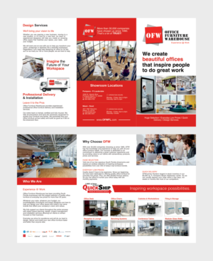 Design de Flyer par adiazudin pour Office Furniture Warehouse | Design : #27721957