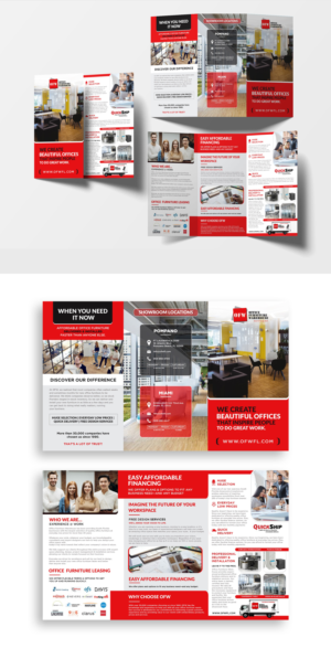 Design de Flyer par debdesign pour Office Furniture Warehouse | Design : #27716830