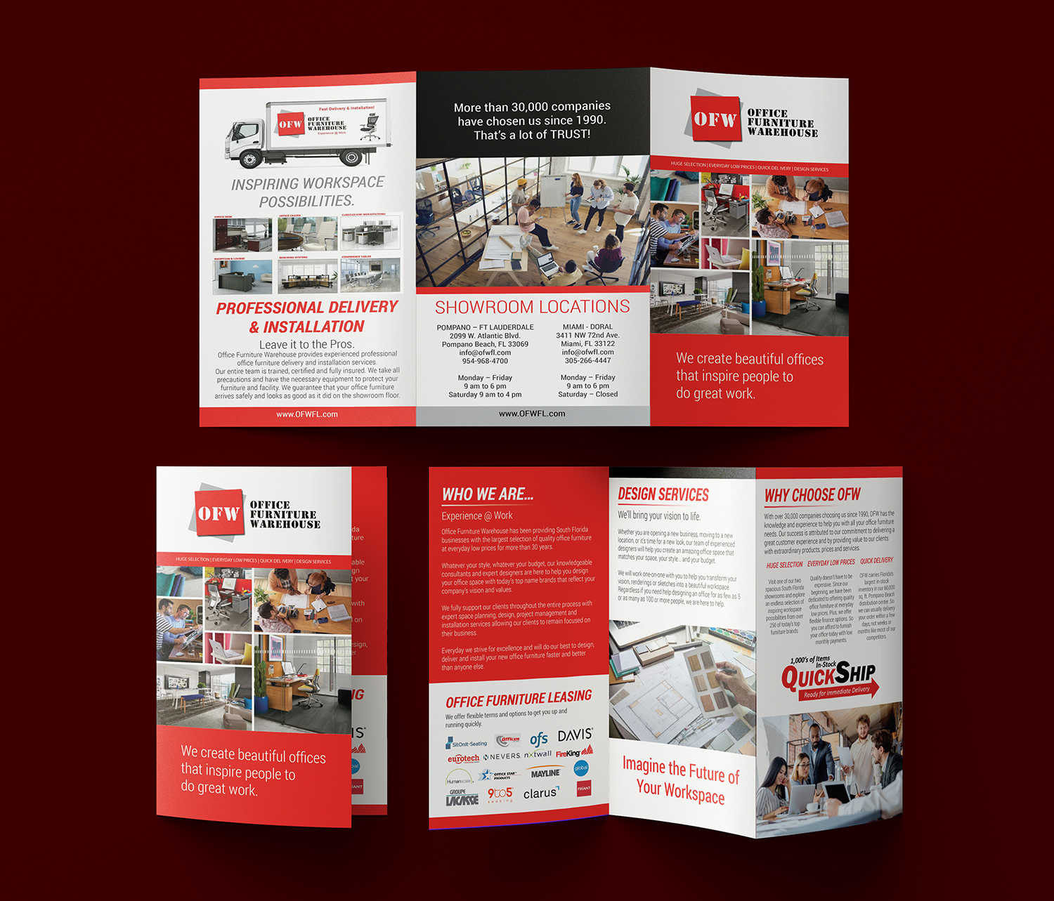 Design de Flyer par Deziners Zone pour Office Furniture Warehouse | Design #27714728