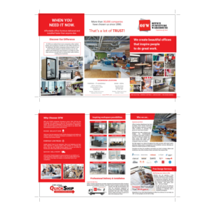 Design de Flyer par MadihDesign pour Office Furniture Warehouse | Design : #27734075