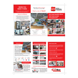 Design de Flyer par MadihDesign pour Office Furniture Warehouse | Design : #27734247