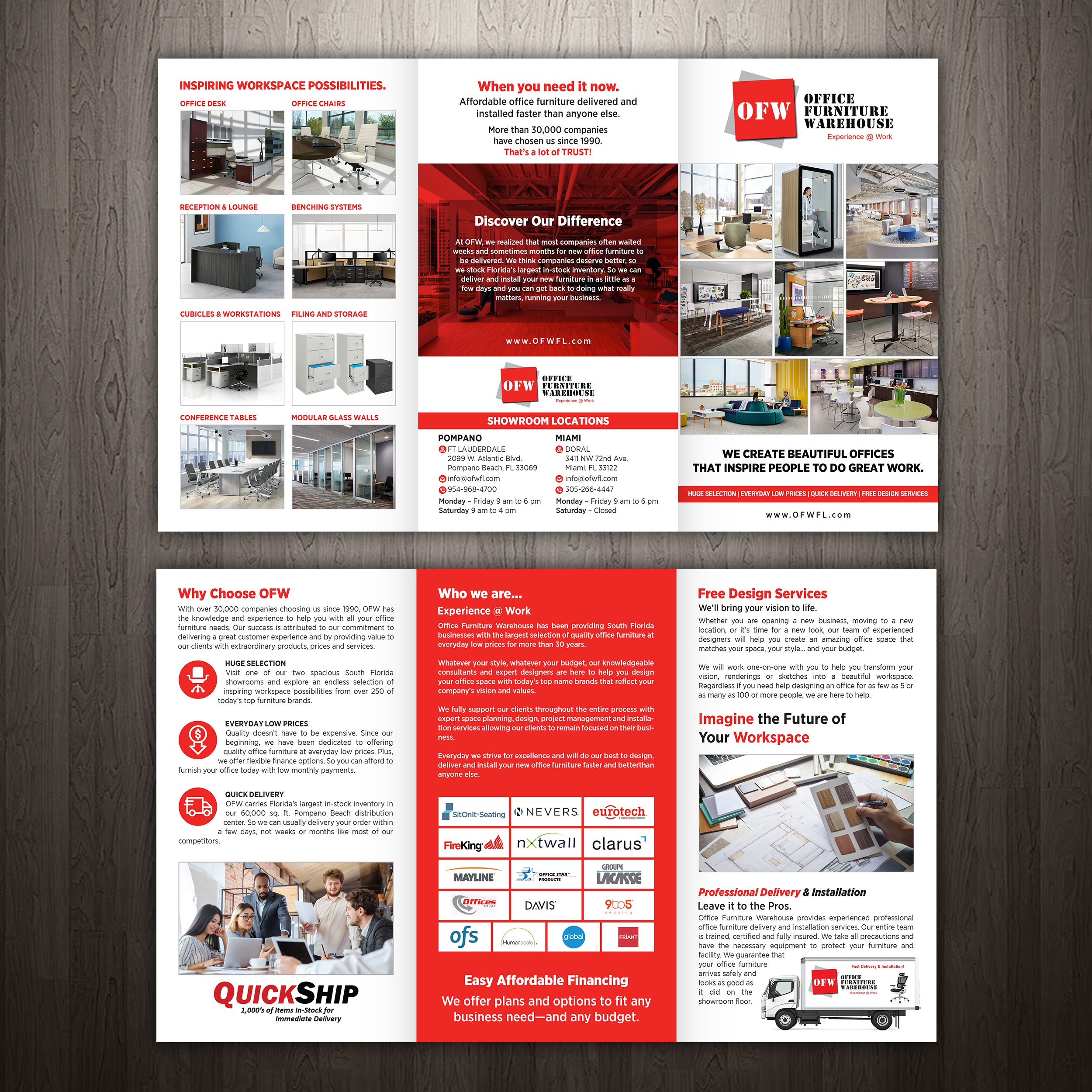 Flyer Design by GraphicsGuru for Office Furniture Warehouse | Design #27715545