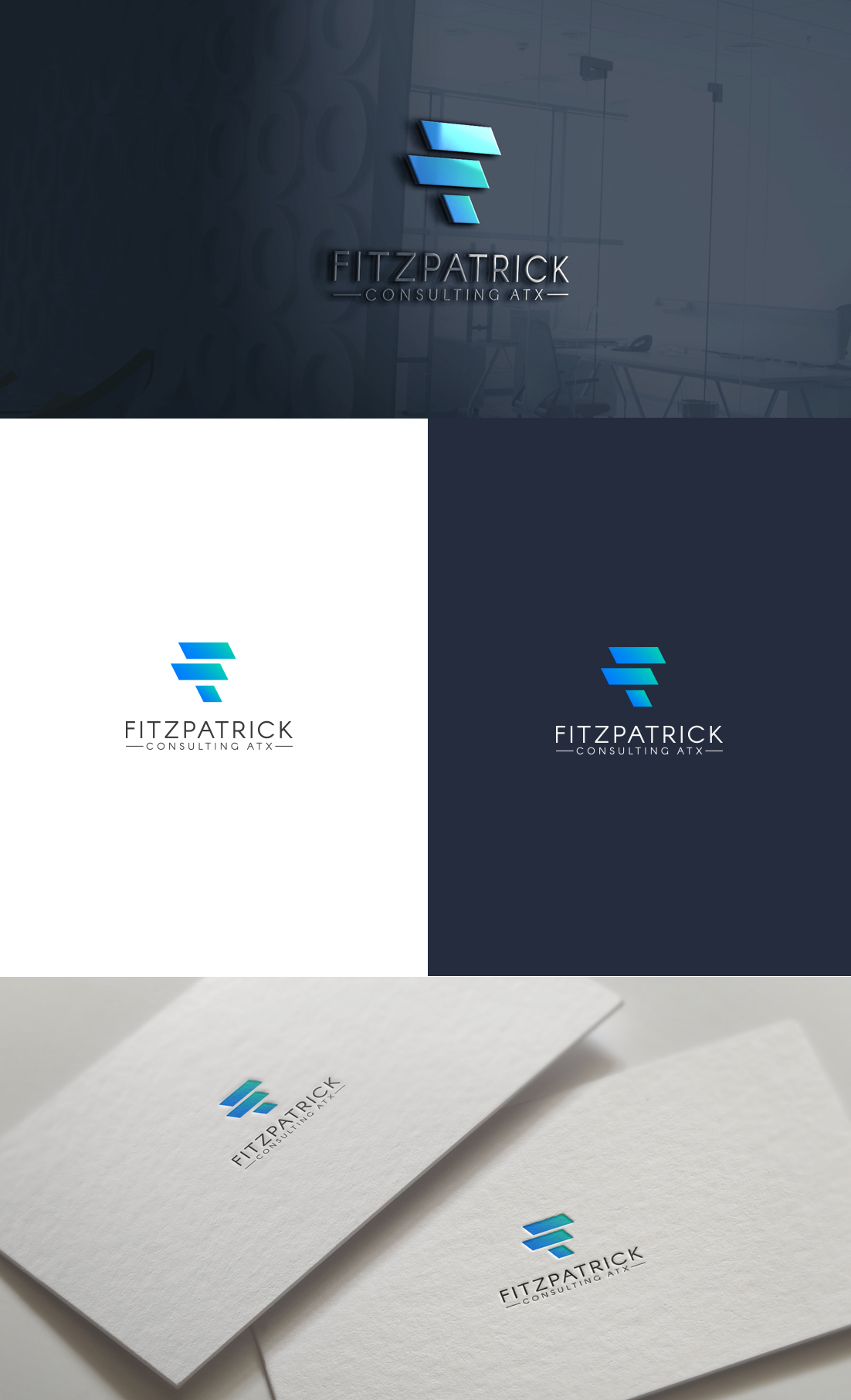 Logo Design by GLDesigns for Fitzpatrick Consulting ATX | Design #27712299