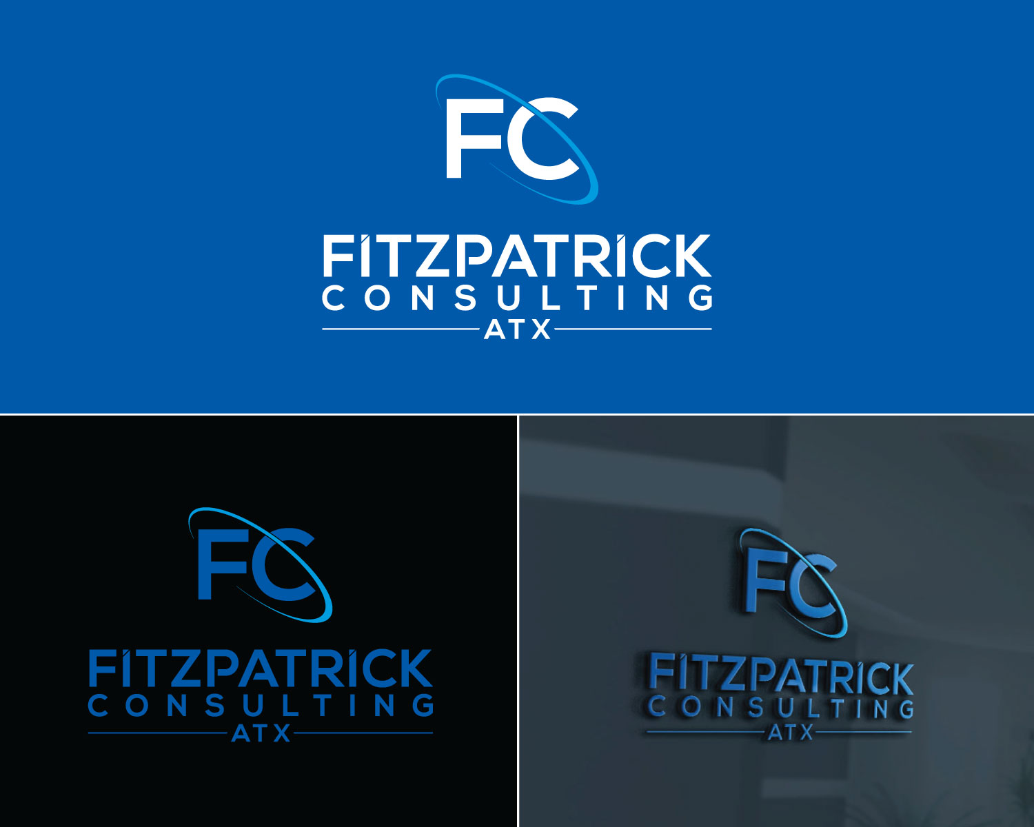 Logo Design by Atec for Fitzpatrick Consulting ATX | Design #27727374