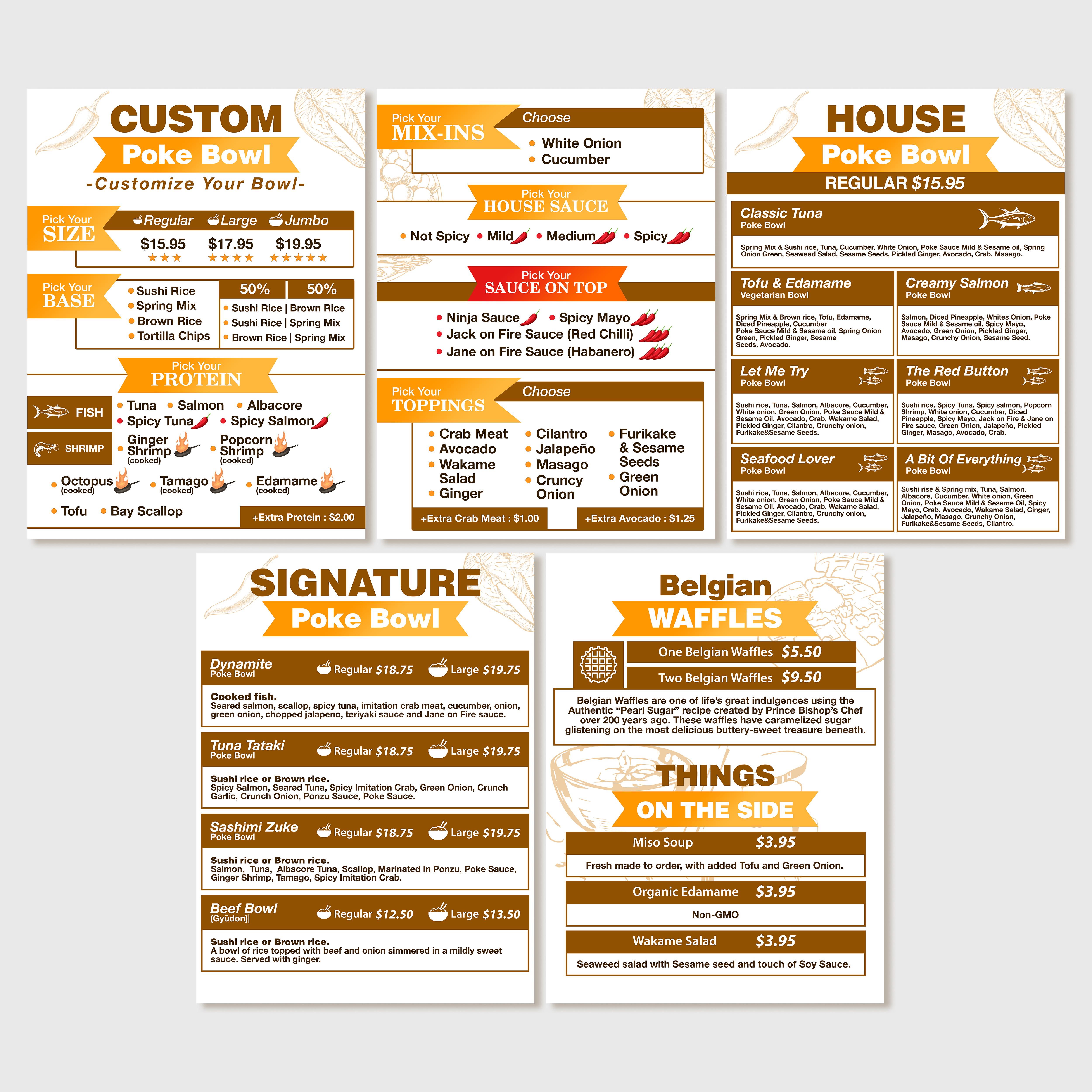 Menu Design by widyaguna for this project | Design #27714987