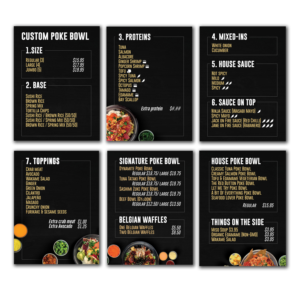 Menu Design by Logo Blox