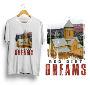 Red Dirt Dreams t shirt design | Design de T-shirt par Graphic Storm
