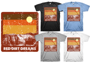 Diseño de Camiseta por badpixelarts para Red Dirt Dreams | Diseño: #27719415