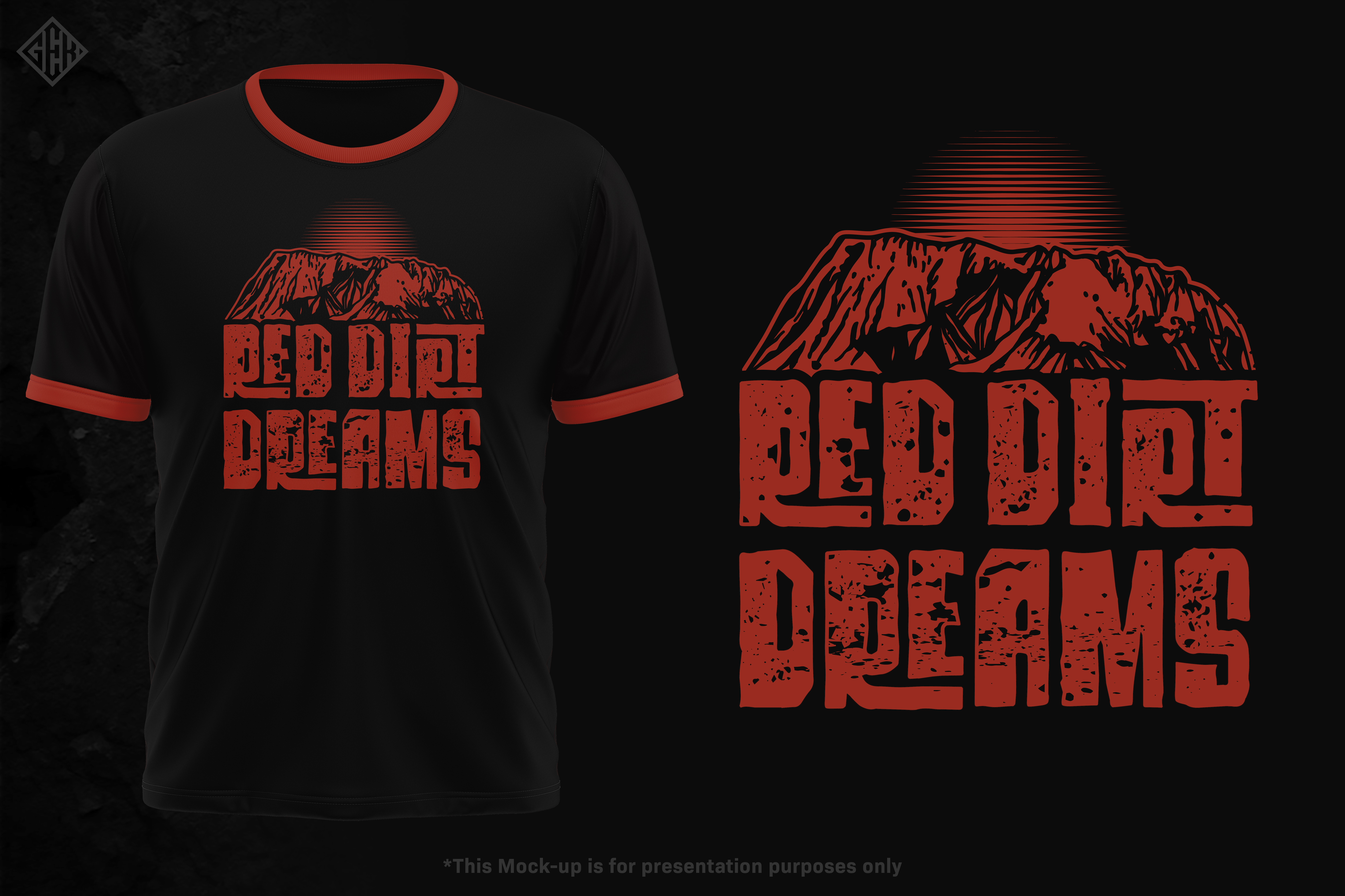 T-shirt Design by gekgrfx for Red Dirt Dreams | Design #27728695