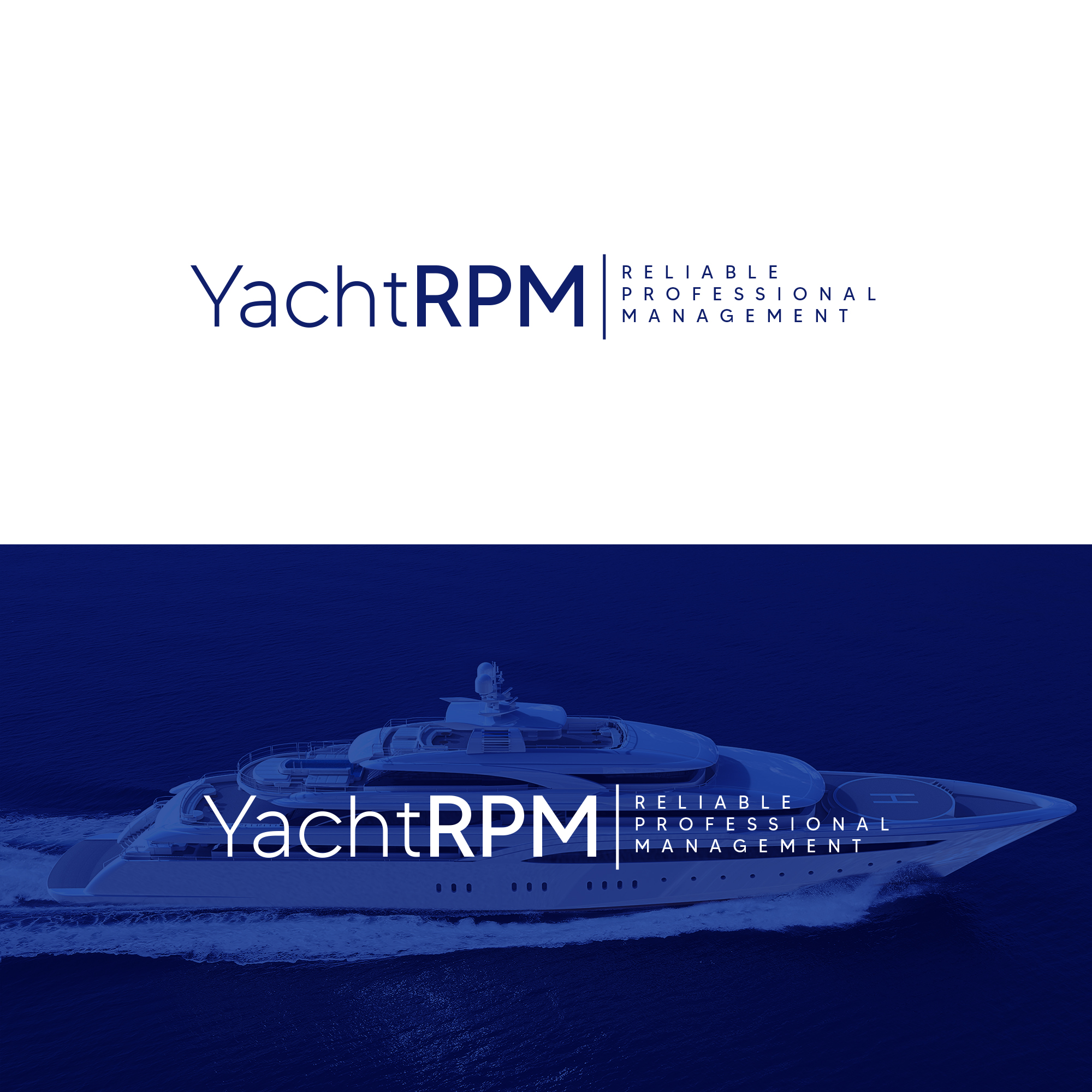 Logo Design by CreativeGwen™ for Yacht RPM Aps | Design #27745718