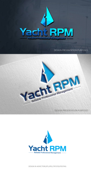 Diseño de Logo por zebronicgraphic para Yacht RPM Aps | Diseño: #27716185