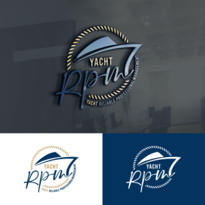 Logo Design by Radsky17 for Yacht RPM Aps | Design: #27746600