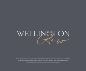 The logo can either say the full name Wellington Row or WR. Also the logo can have either just WR or the full name and/or a logo | Design de Logo par MAY Graphics
