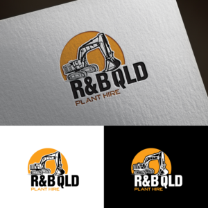 R & B QLD Plant Hire | Design de Logo par sankar999