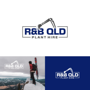 R & B QLD Plant Hire | Logo Design by SigmaStudio