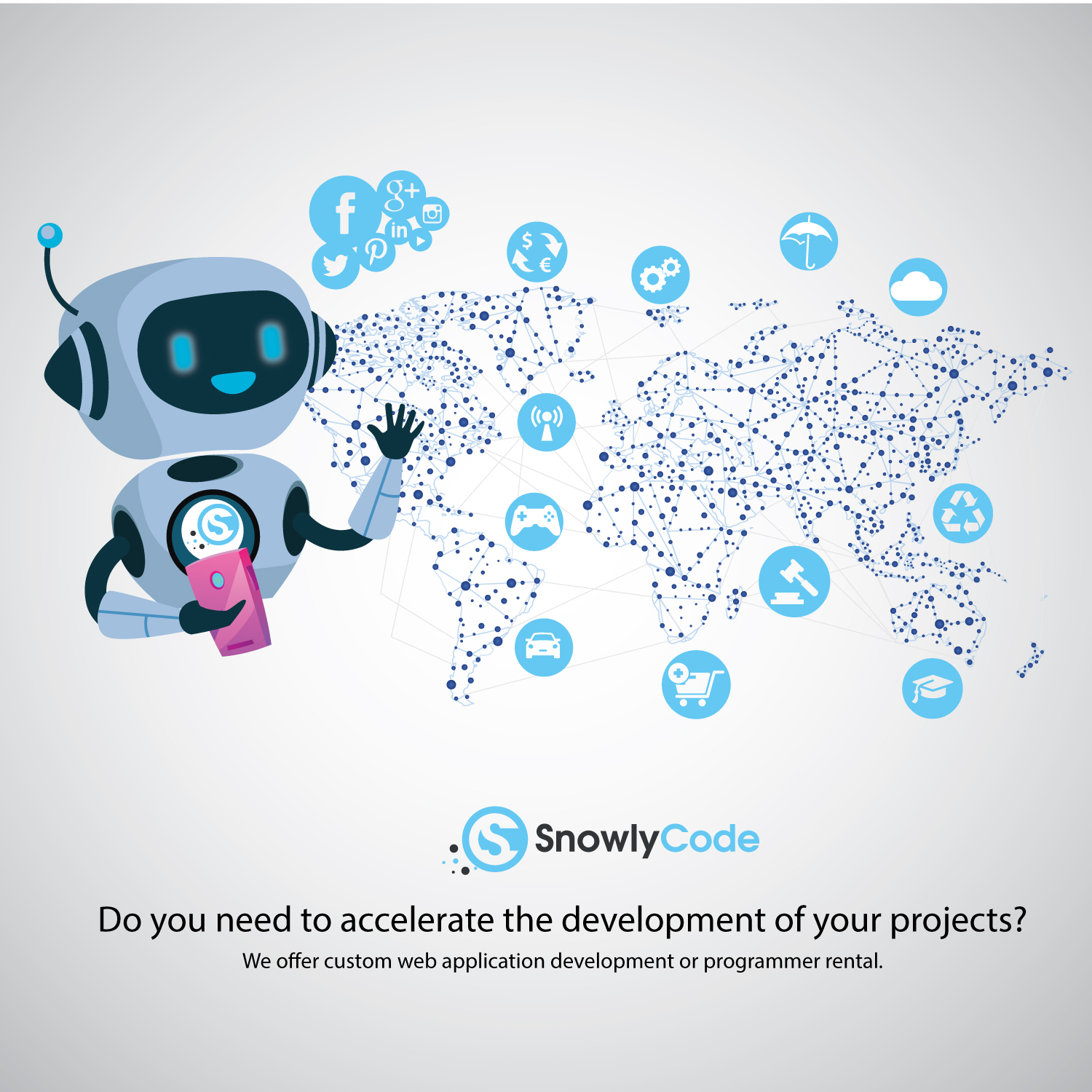 Grafik-Design von uk für SnowlyCode, s.r.o. | Design #27811293