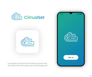 CirrusNet | Logo Design by jnh