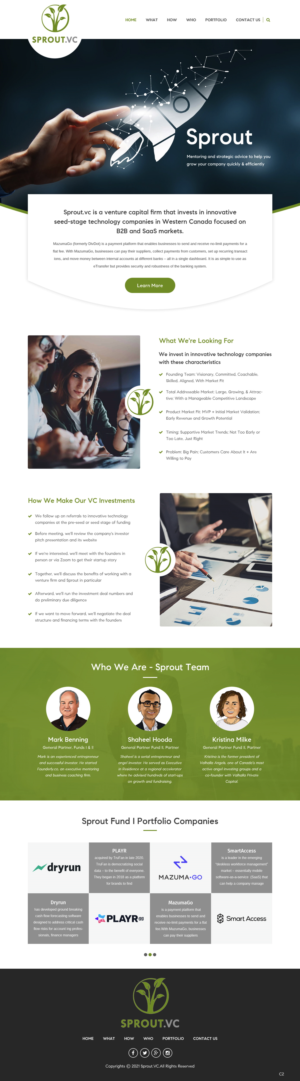 Web Design by pb for this project | Design: #27721845