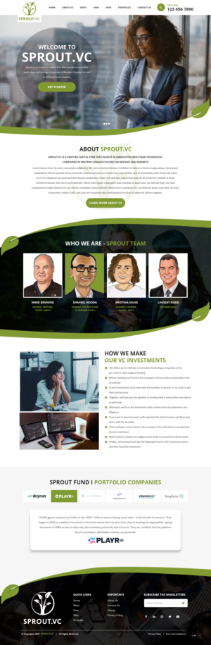 Web Design par pb pour ce projet | Design : #27721856