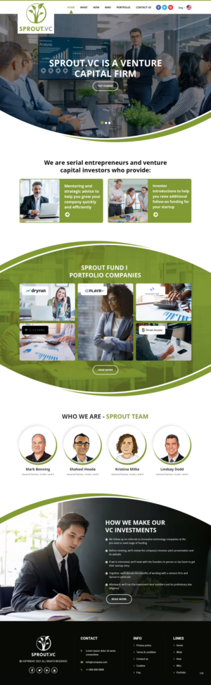 Web Design by pb for this project | Design: #27725606