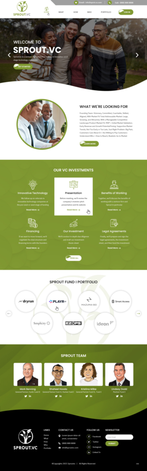 Web Design by pb for this project | Design: #27725617