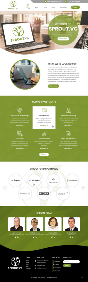 Web Design by pb for this project | Design: #27738803