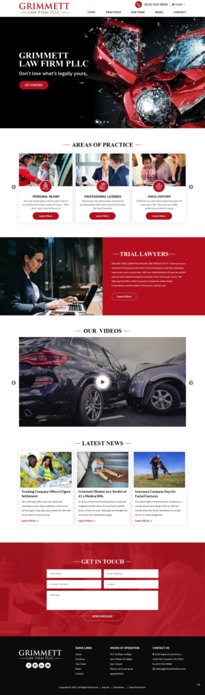 Web Design by pb for this project | Design #27721833