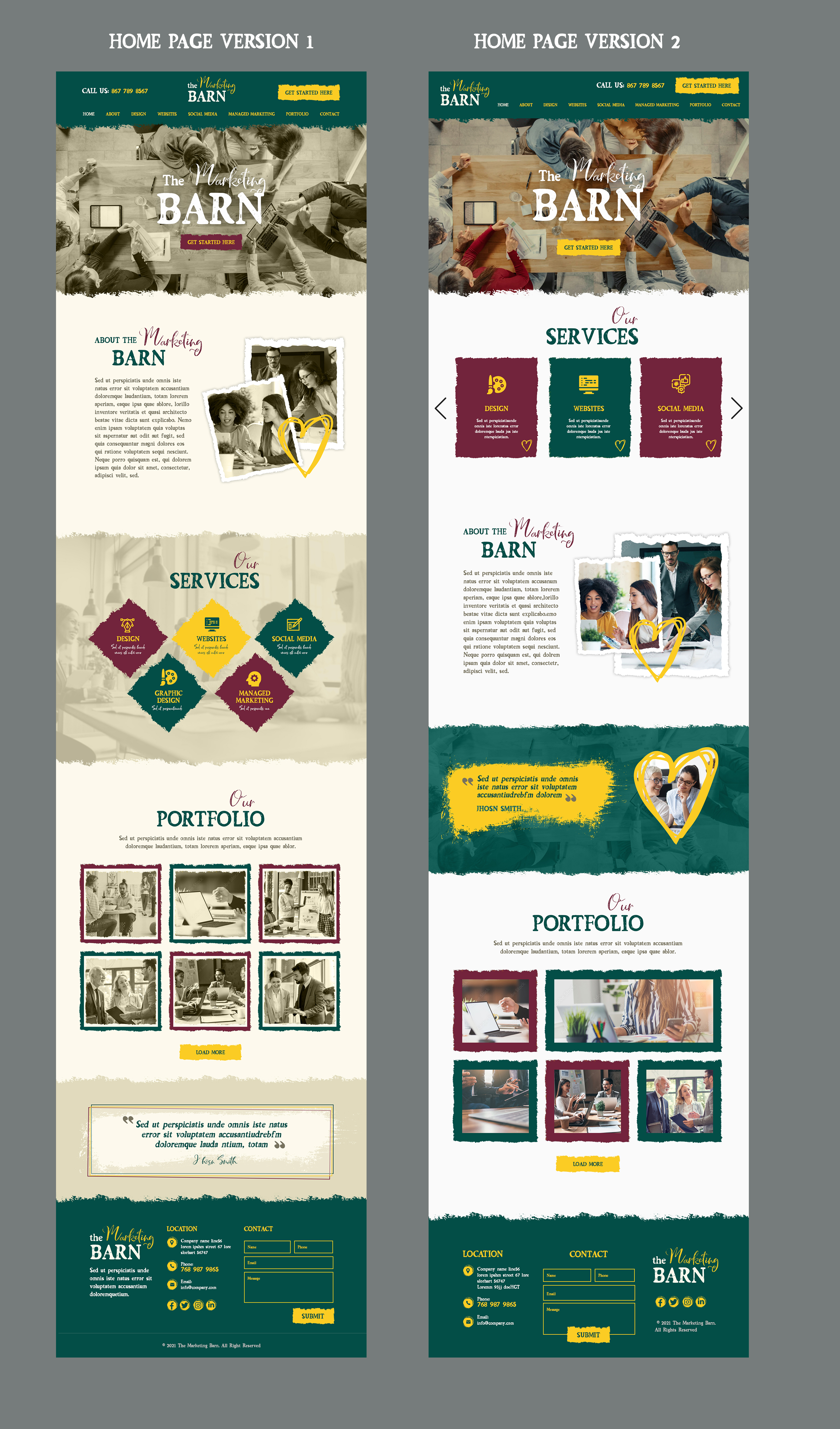Web Design by MAHABA for this project | Design #27733448
