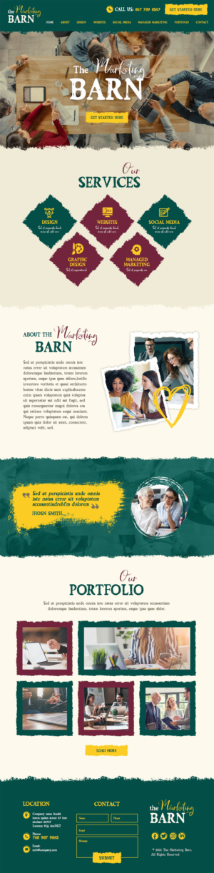 Web Design by MAHABA for this project | Design: #27738818