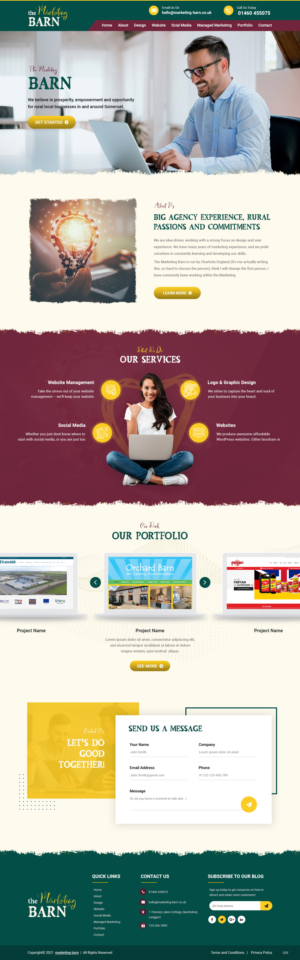 Web Design by pb for this project | Design: #27725590