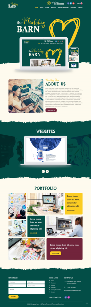 Web Design by pb for this project | Design: #27725592