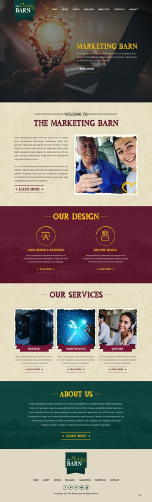 Web Design by pb for this project | Design: #27725593