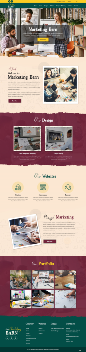 Web Design by pb for this project | Design: #27725596