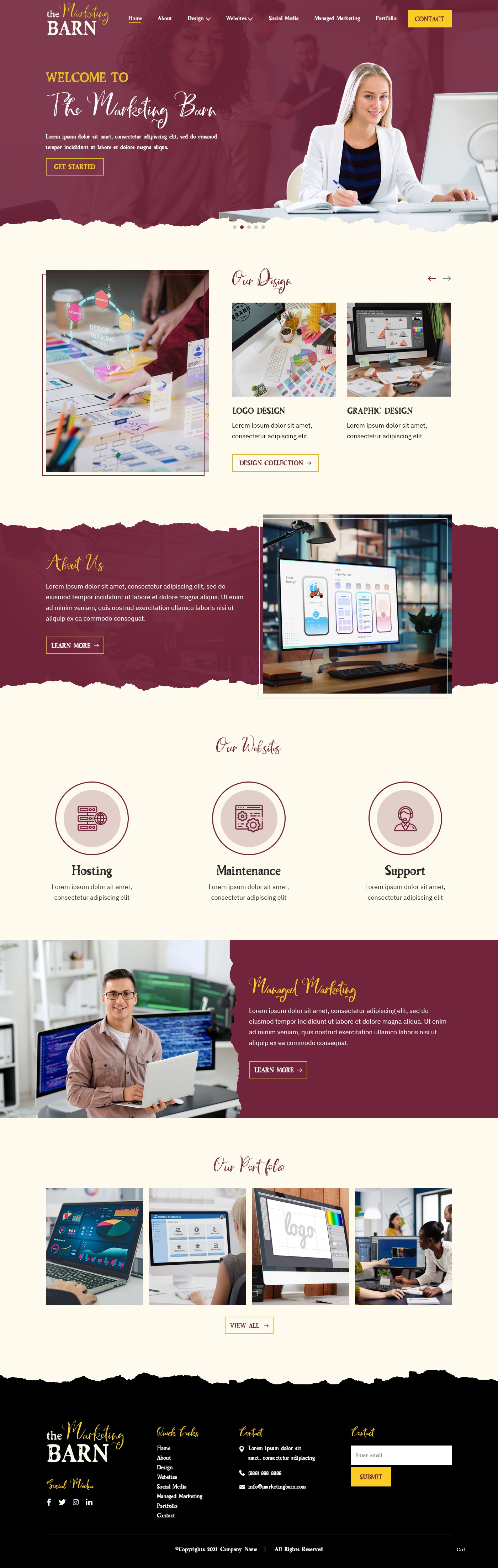 Web Design by pb for this project | Design #27725598