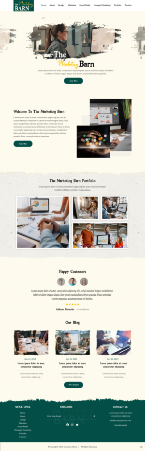 Web Design by pb for this project | Design: #27733653