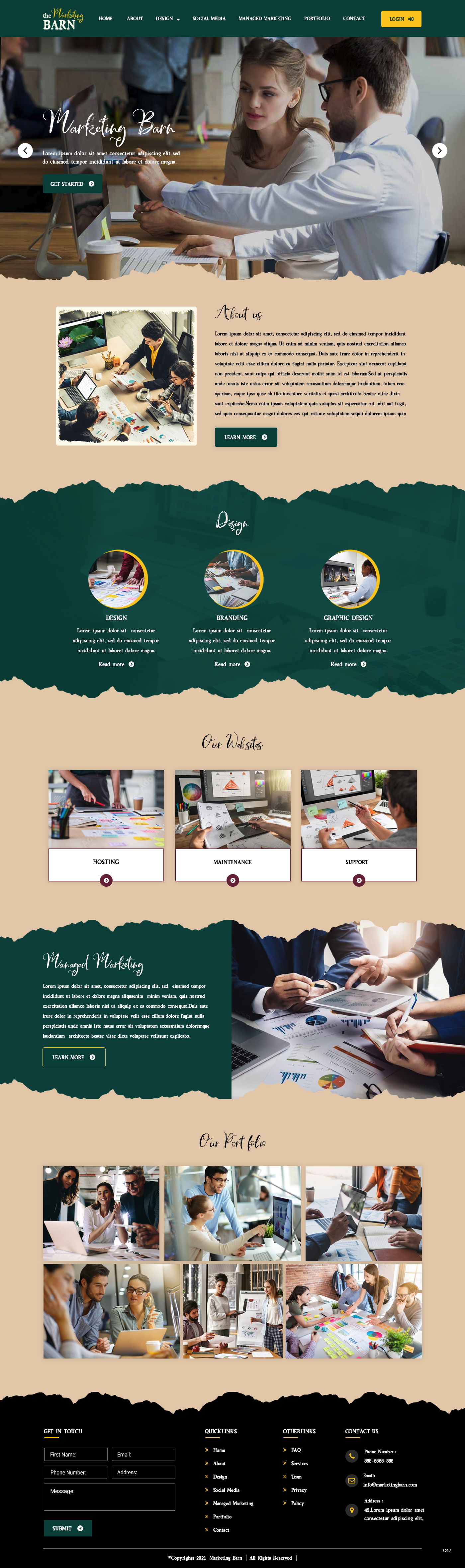 Web Design by pb for this project | Design #27733655