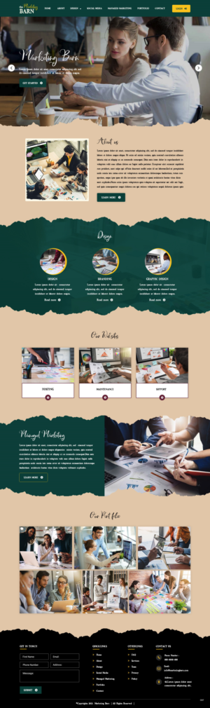 Web Design by pb for this project | Design: #27733655