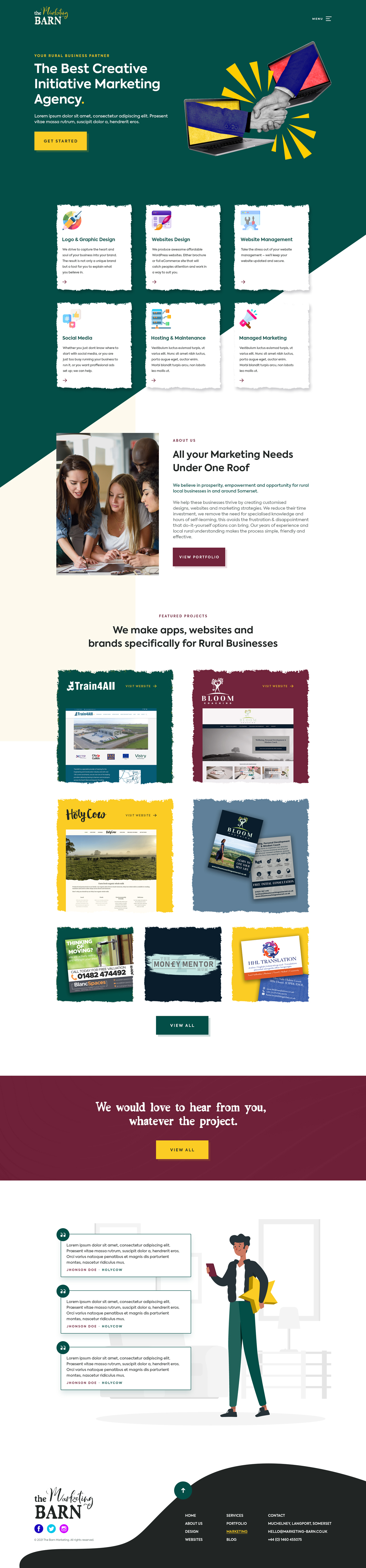 Web Design by Nasir Mamda for this project | Design #27734162