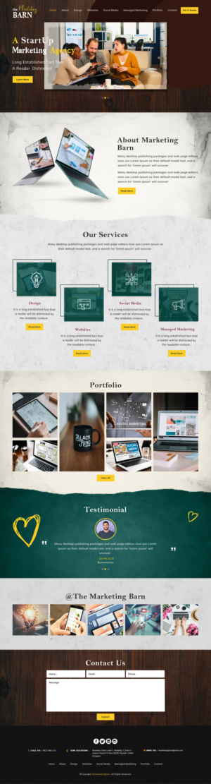 Web Design by sai.designer87 for this project | Design: #27737640