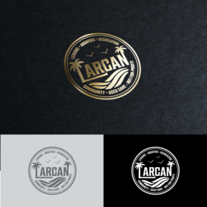 Larcan (top line).  Leisure, Aquatics, Recreation, Community, Aged Care, Not-for-profit(below line) | Design de Logo par Radsky17