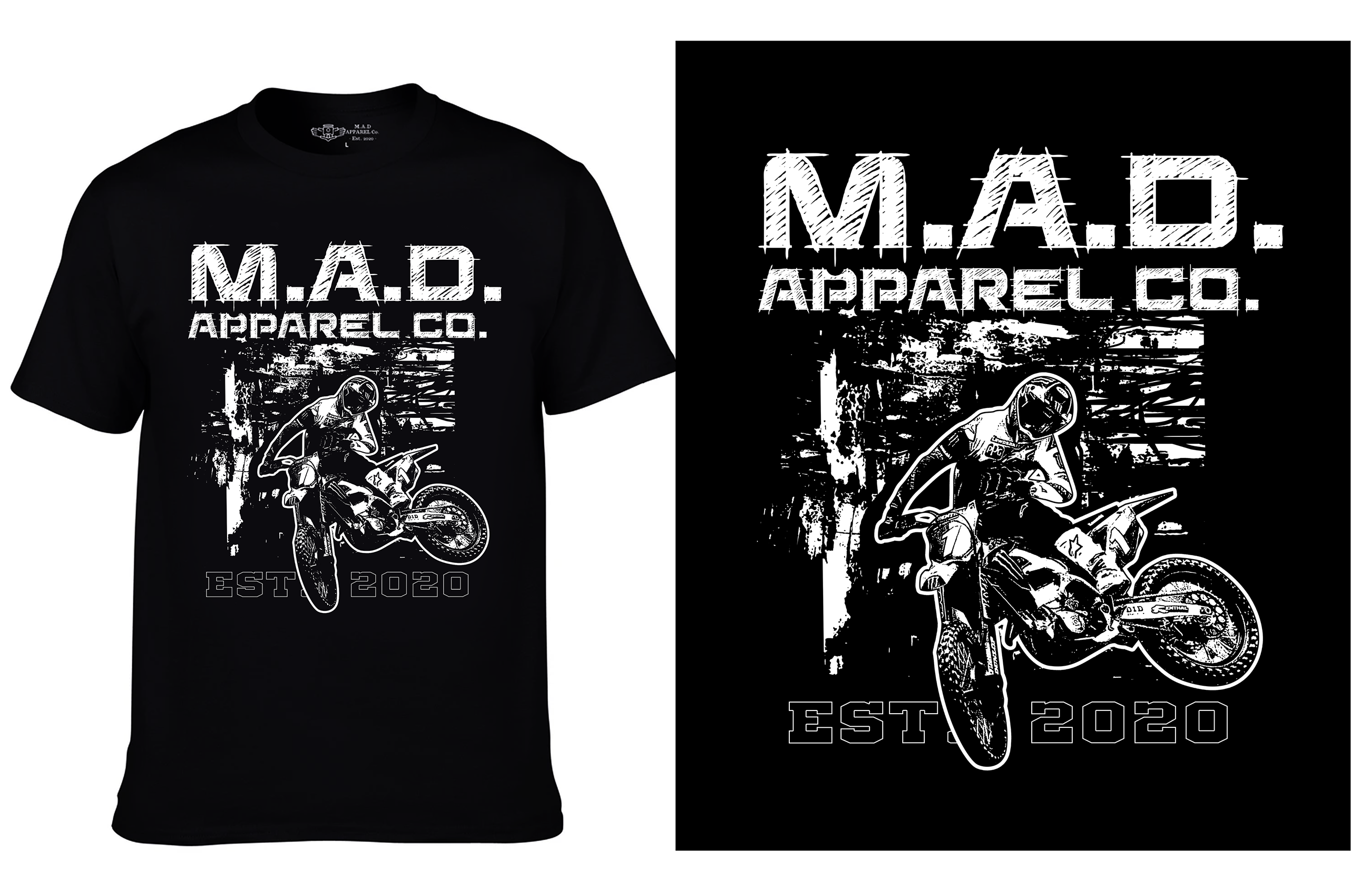 T-shirt Design by JKIANN08 for MAD Apparel Co. | Design #27756138