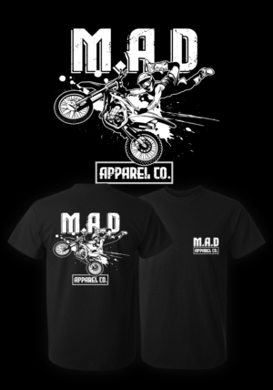 T-shirt Design by Jagerstraum for MAD Apparel Co. | Design: #27762833