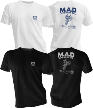 Design de T-shirt par bacujkov pour MAD Apparel Co. | Design #27763505
