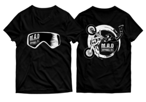 T-shirt Design by dmoeksa for MAD Apparel Co. | Design: #27761380
