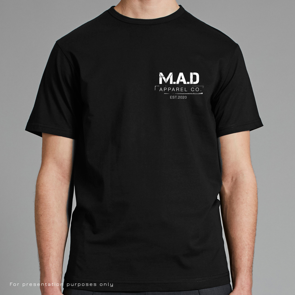 T-shirt Design by Eightone 3 for MAD Apparel Co. | Design #27752326