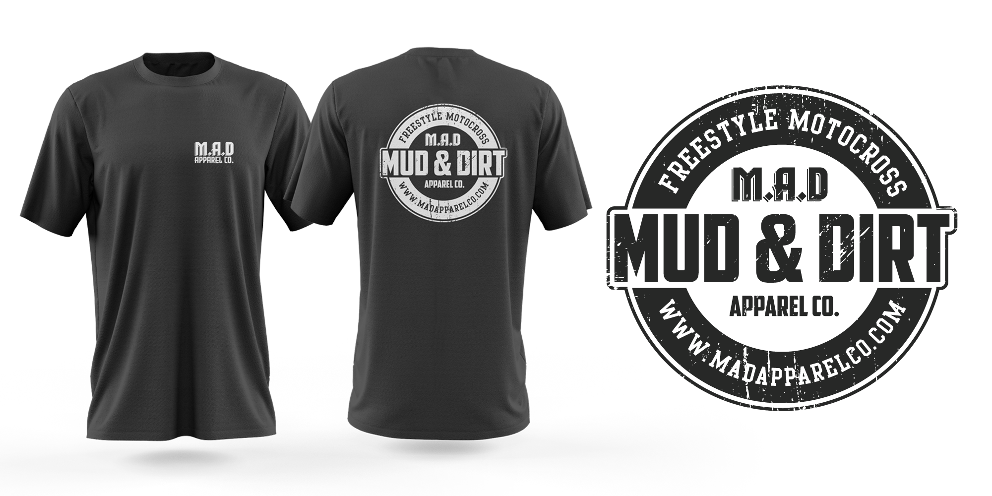 T-shirt Design by Risallah for MAD Apparel Co. | Design #27724032
